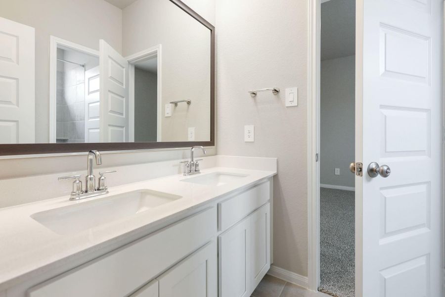 Furnished interior view inside a new home in Kemah Crossing - Luxe Series, Kemah (Image 12). Furnished interior view inside a new home in Kemah Crossing - Luxe Series, Kemah (Image 12).