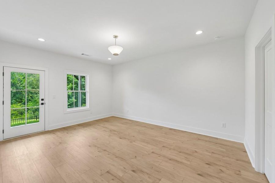 Spacious, unfurnished interior of a new home in Skyview On Broad, Sugar Hill (Image 28).