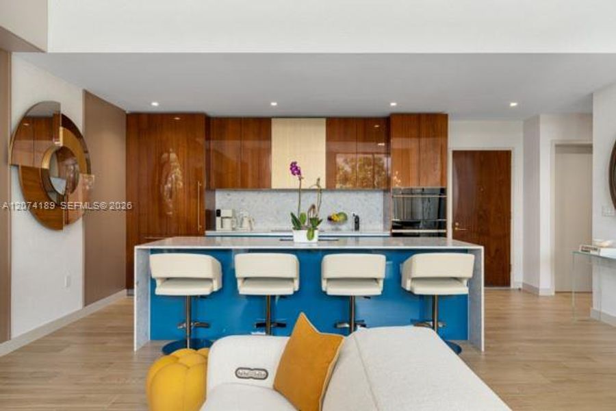 Furnished interior view inside a new home in Mr. C Residences, Miami (Image 5). Furnished interior view inside a new home in Mr. C Residences, Miami (Image 5).