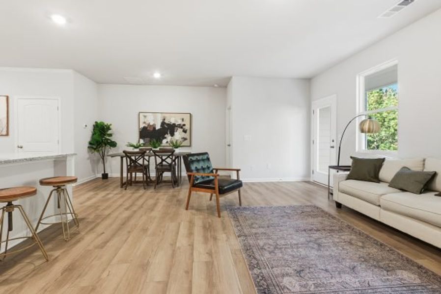 Representative furnished interior of a home built from the Orchard by Piedmont Residential in Villages at Cedar Hill, Dallas (Image 40).