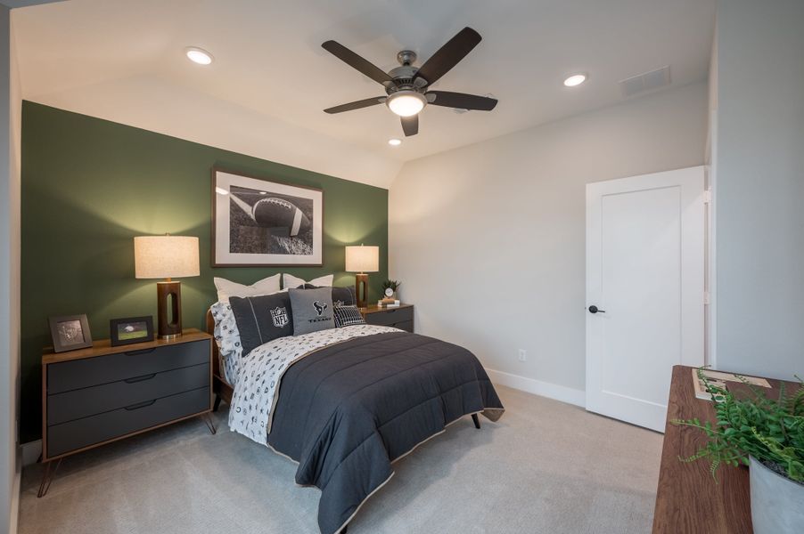Representative furnished interior of a home built from the Barnhart by Tri Pointe Homes in Clopton Farms, Montgomery (Image 19).