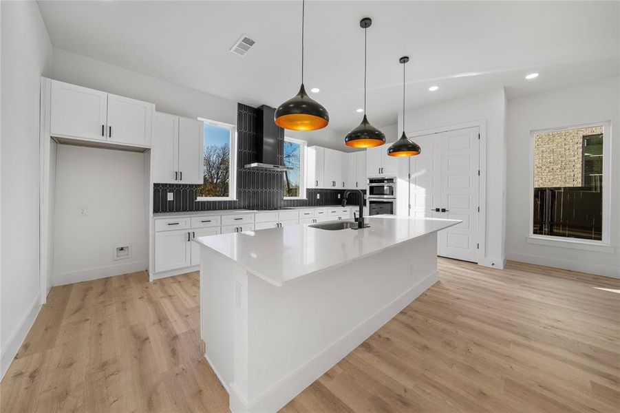 Furnished interior view inside a new home in , Garland (Image 17).