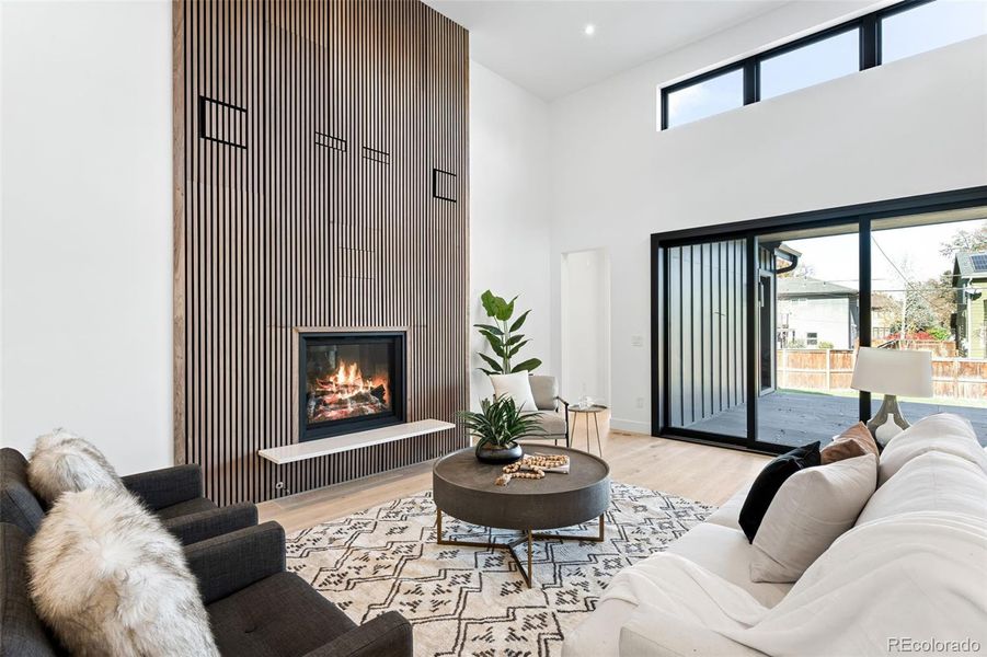 Furnished interior view inside a new home in , Denver (Image 17).