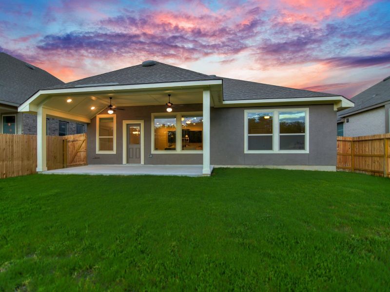Representative exterior details of a home built from the The Crestmont by David Weekley Homes in Davis Ranch 50', San Antonio (Image 3). Representative exterior details of a home built from the The Crestmont by David Weekley Homes in Davis Ranch 50', San Antonio (Image 3).