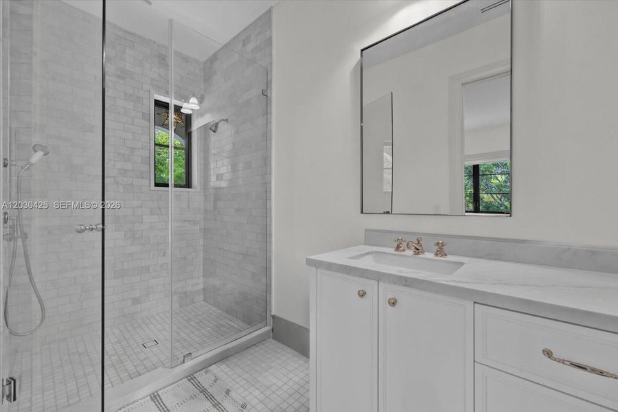 Furnished interior view inside a new home in , Coral Gables (Image 9). Furnished interior view inside a new home in , Coral Gables (Image 9).