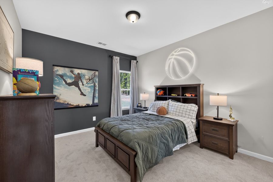 Furnished interior view inside a new home in Sagebrook, Powder Springs (Image 20).