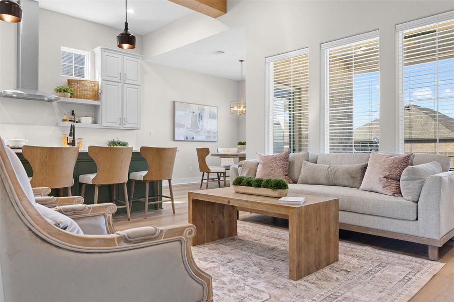 Furnished interior view inside a new home in , Bryan (Image 5).