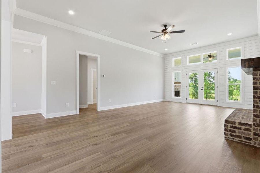 Spacious, unfurnished interior of a new home in , Monroe (Image 22).