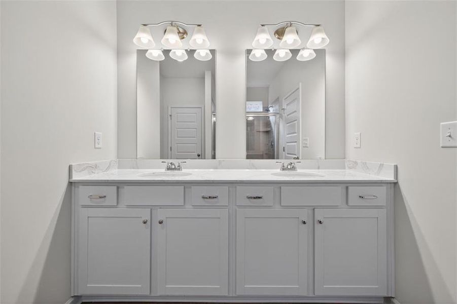 Furnished interior view inside a new home in Roxeywood Park, Winder (Image 8).