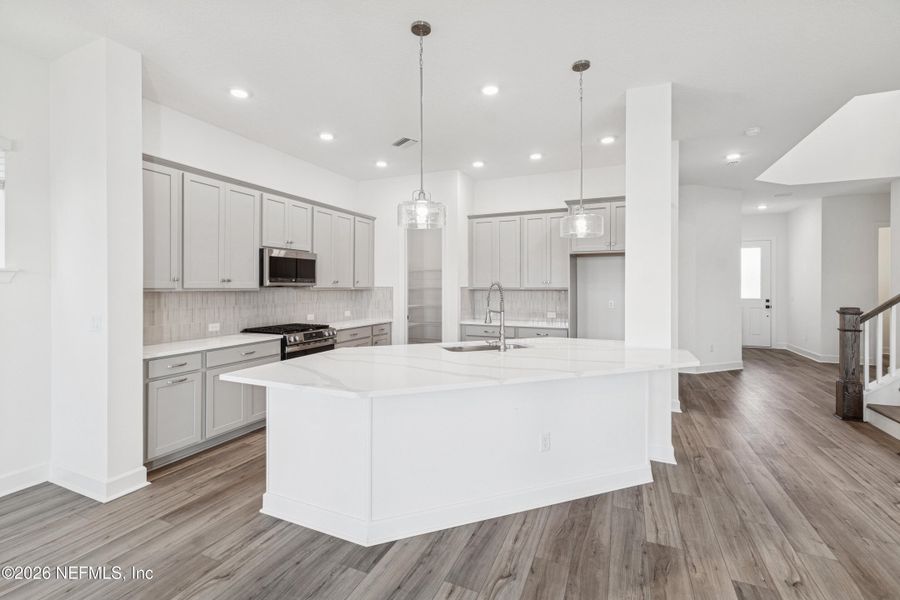 Furnished interior view inside a new home in Crosswinds 40’, Ponte Vedra (Image 14). Furnished interior view inside a new home in Crosswinds 40’, Ponte Vedra (Image 14).