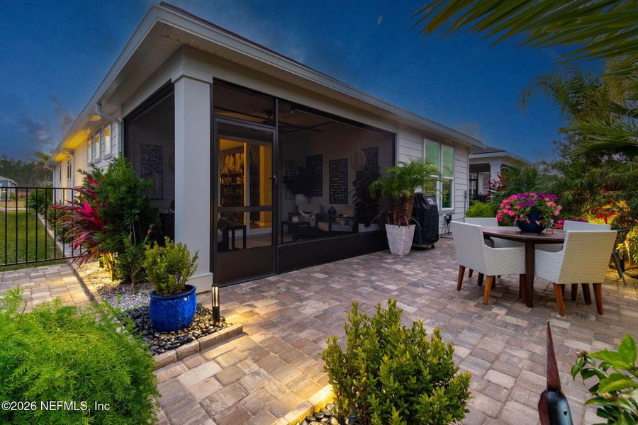 Exterior details and patio area of a home in , St. Augustine (Image 37).