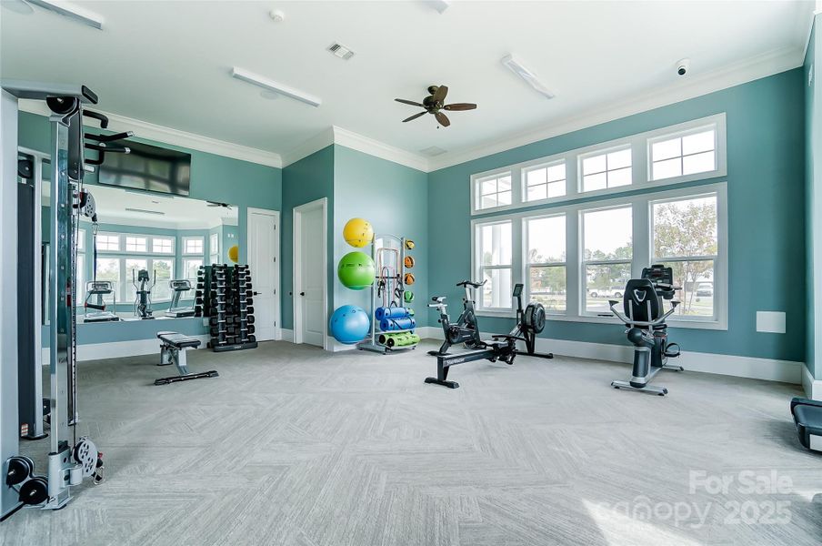 Fitness center Fitness center
