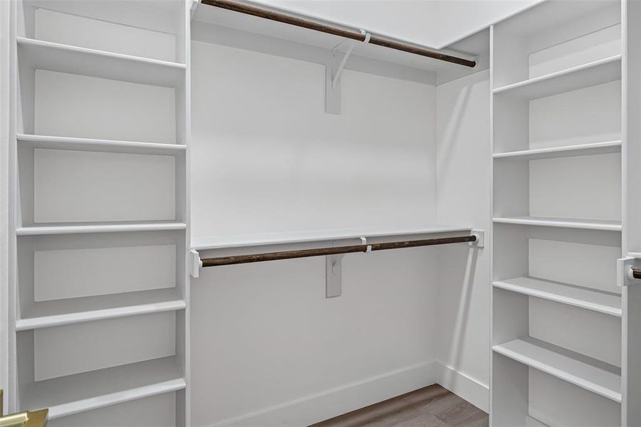 Master closet