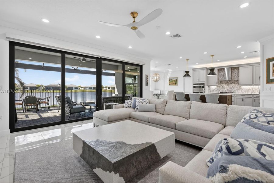 Furnished interior view inside a new home in , Port St. Lucie (Image 46).