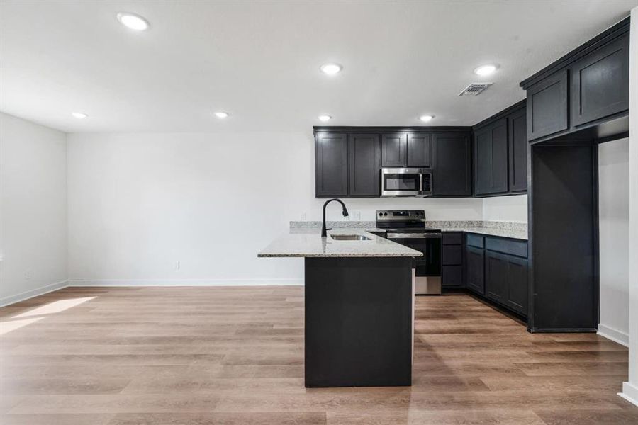 Furnished interior view inside a new home in , Paris (Image 8).