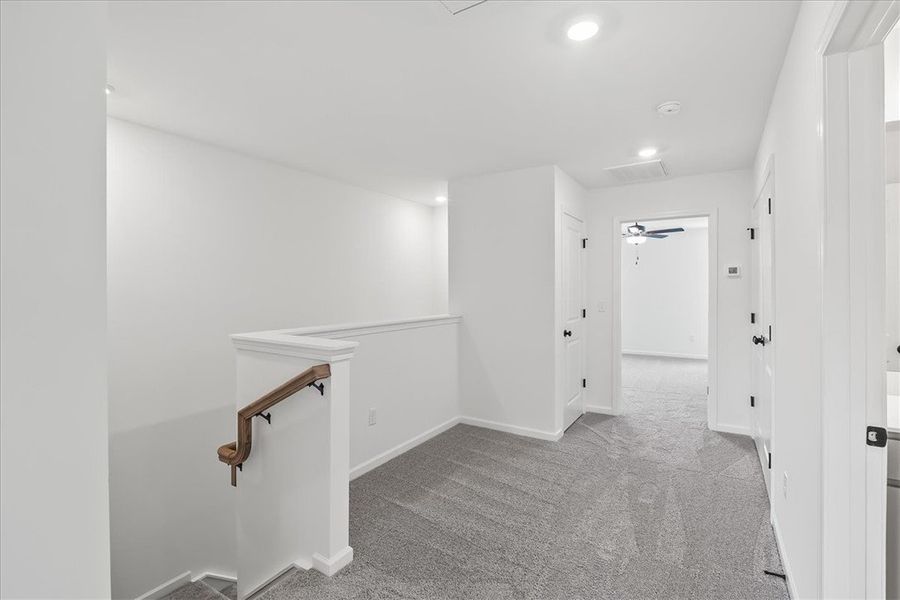 Spacious, unfurnished interior of a new home in Meece Townhomes, Easley (Image 17). Spacious, unfurnished interior of a new home in Meece Townhomes, Easley (Image 17).