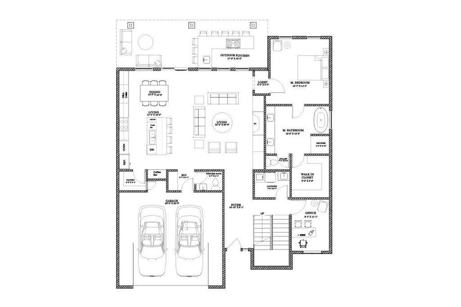 2D floor plan layout of this home in , Keller, TX (Image 7). 2D floor plan layout of this home in , Keller, TX (Image 7).