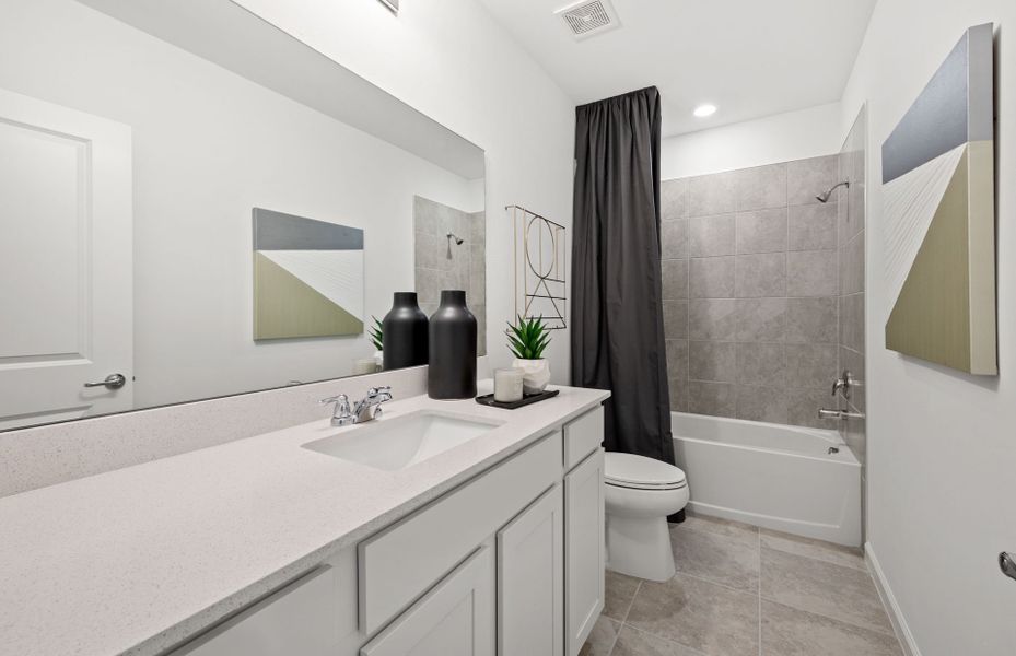 Furnished interior view inside a new home in Sawgrass at Coral Lakes, Cape Coral (Image 7).