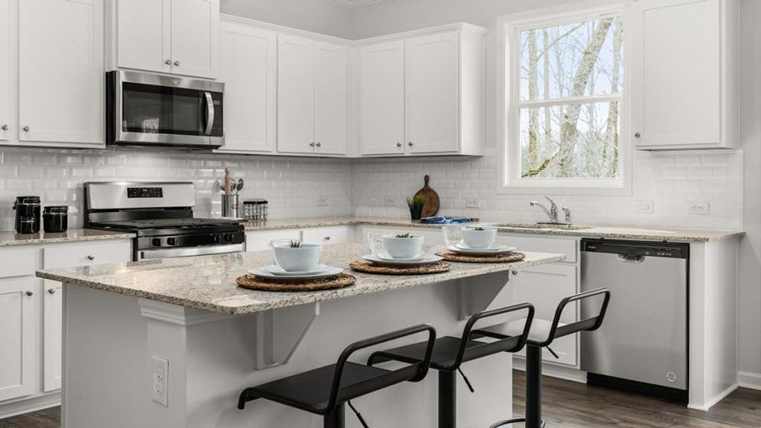 Furnished interior view inside a new home in Lost Creek, Dallas (Image 9).