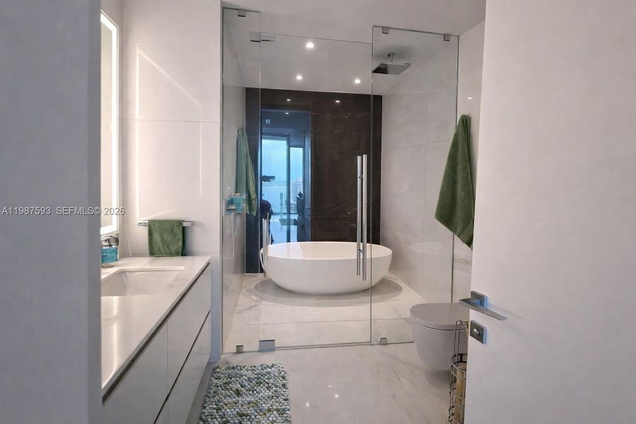 Furnished interior view inside a new home in , Miami (Image 9). Furnished interior view inside a new home in , Miami (Image 9).