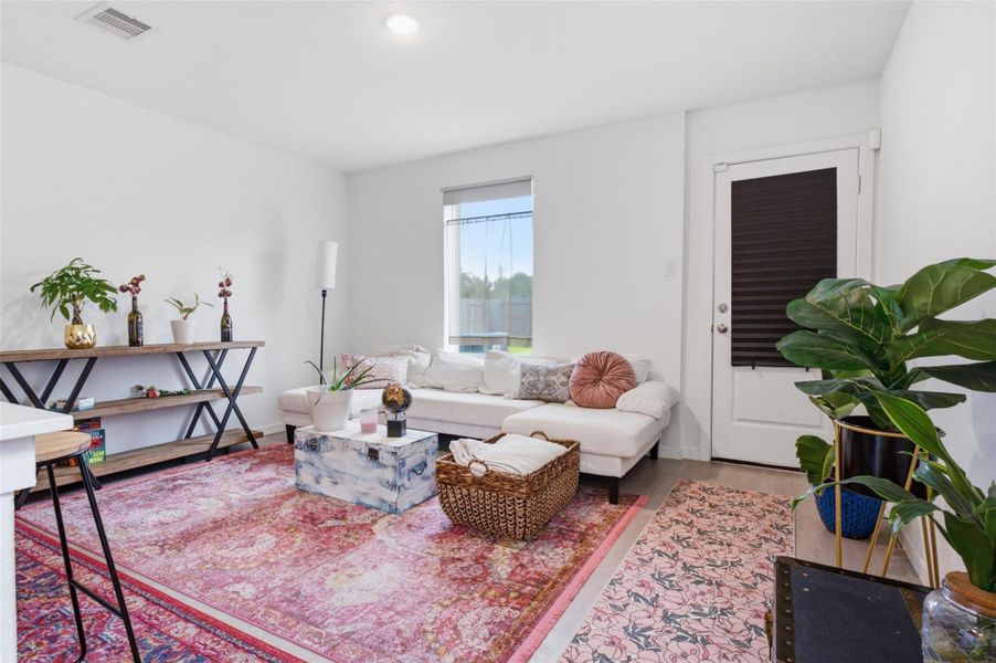 Furnished interior view inside a new home in Tavola, New Caney (Image 5).