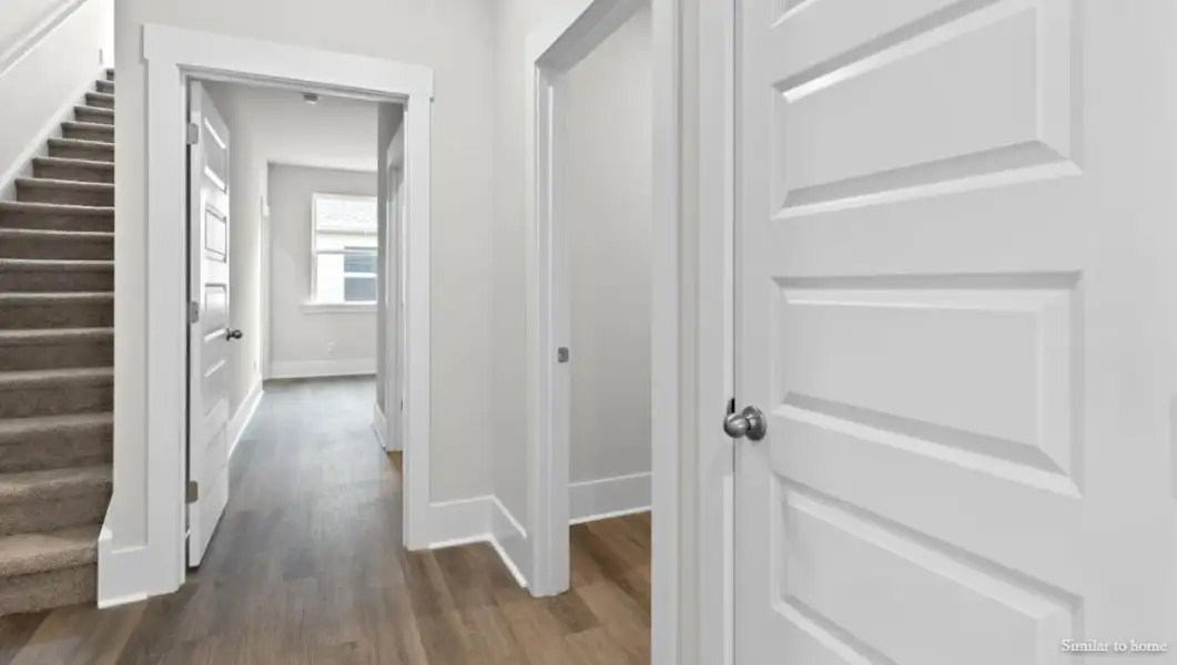 Spacious, unfurnished interior of a new home in The Highlands at Cedar Hill Landing, Navassa (Image 31).