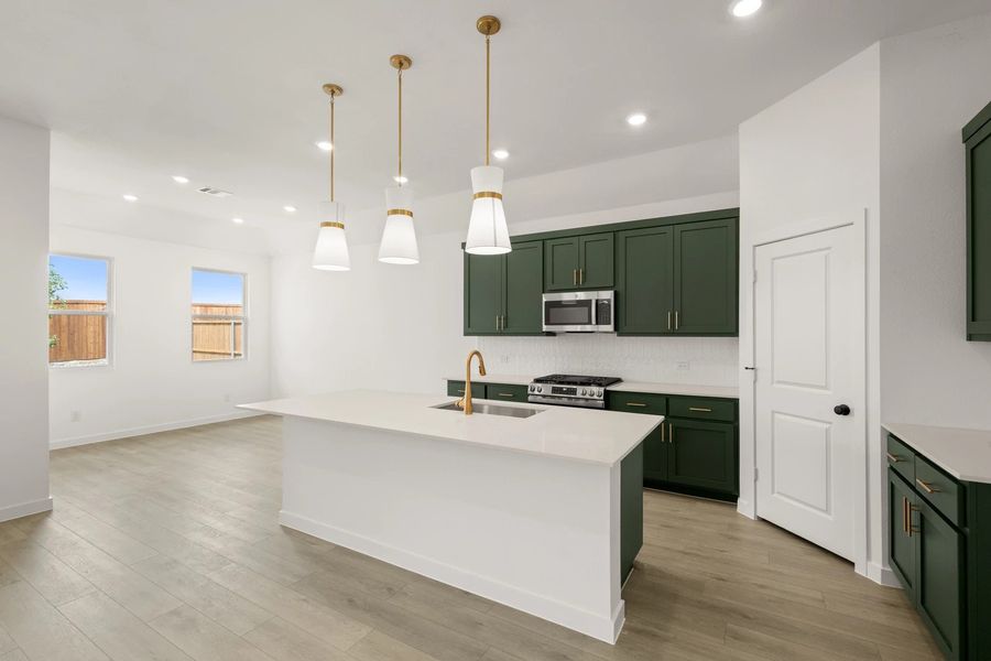 Open Kitchen-Dining Room