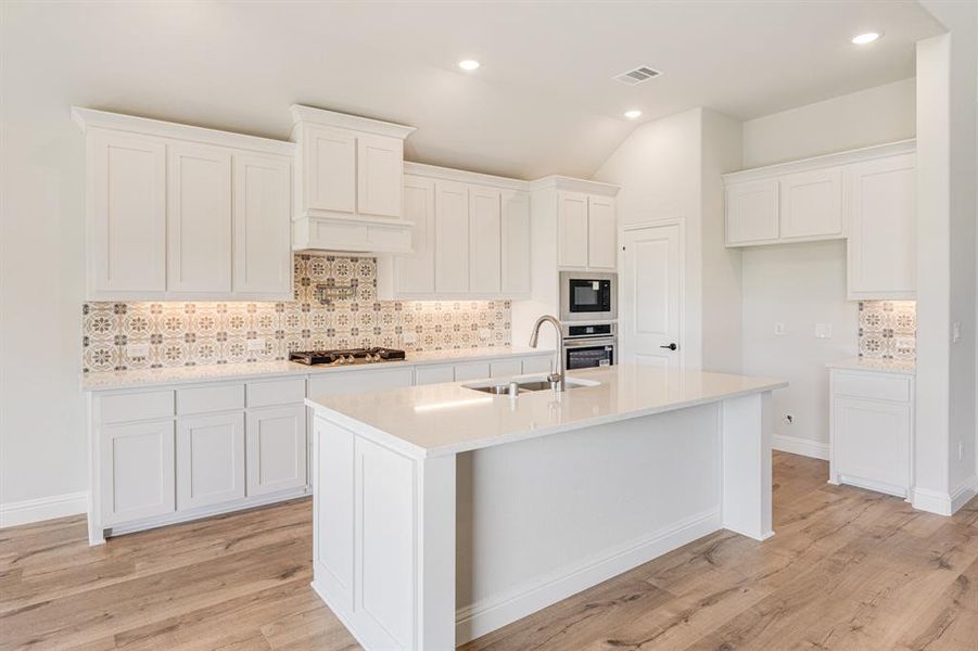 Furnished interior view inside a new home in Waterscape Classic 60s, Royse City (Image 13). Furnished interior view inside a new home in Waterscape Classic 60s, Royse City (Image 13).