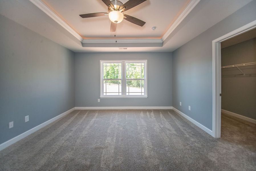 Representative unfurnished interior of a home built from the Jackson by Enchanted Homes in Lonesome Dove, San Antonio (Image 51).