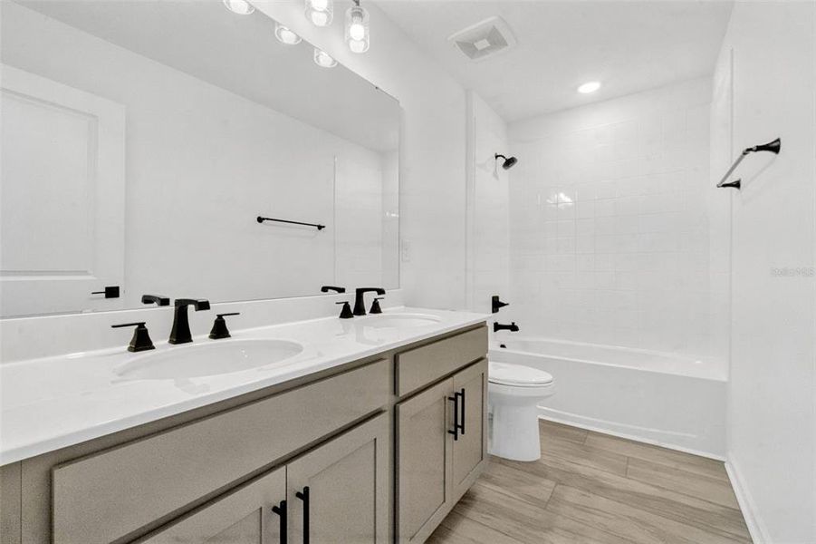 Furnished interior view inside a new home in , Davenport (Image 8). Furnished interior view inside a new home in , Davenport (Image 8).