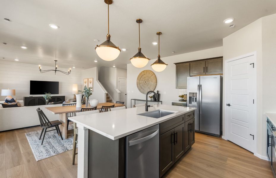 Representative furnished interior of a home built from the Sandalwood by Pulte Homes in Wolf Creek Run West, Strasburg (Image 6).