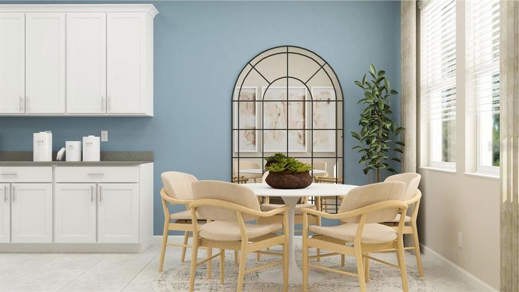 Furnished interior view inside a new home in Bronson's Ridge, Apopka (Image 4).