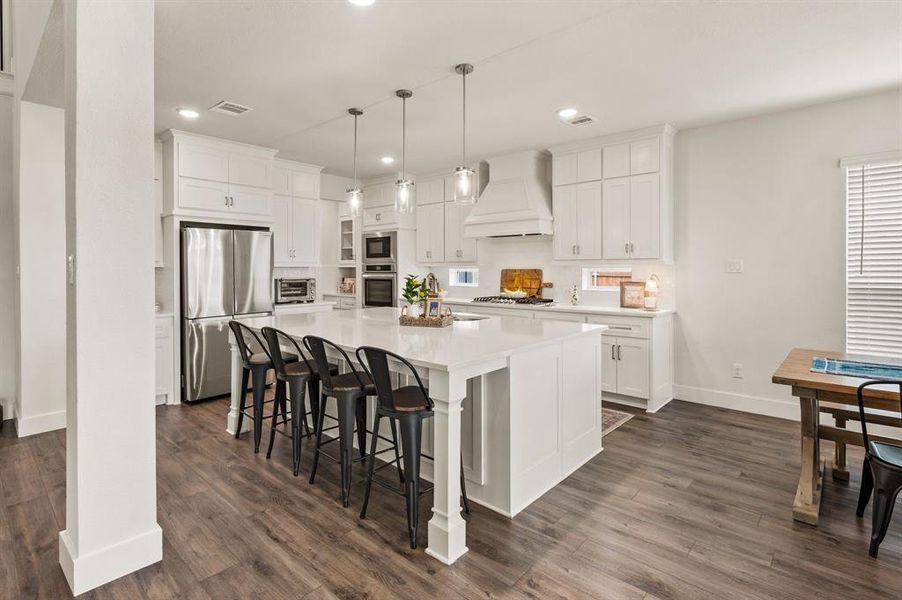 Furnished interior view inside a new home in , Haslet (Image 10).