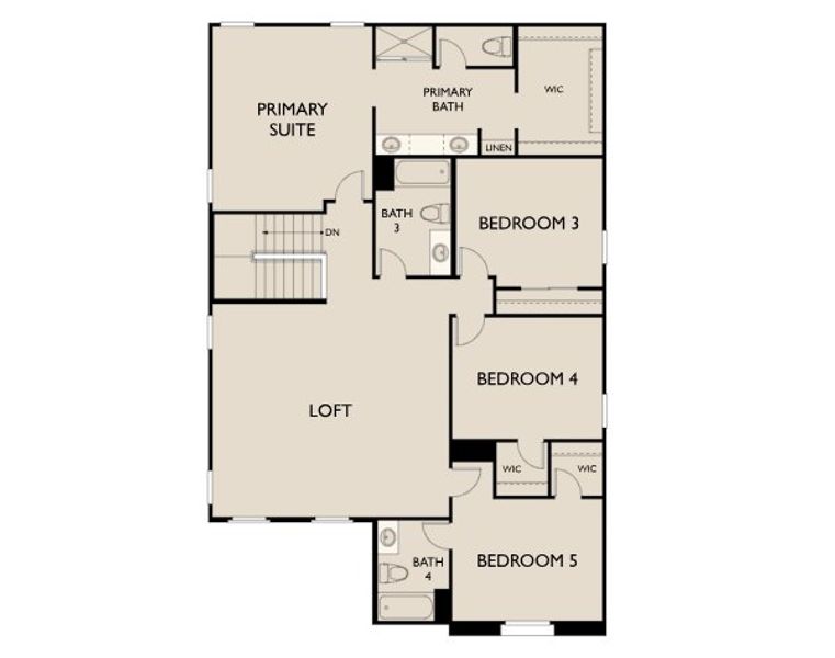 2D floor plan layout of this home in North Copper Canyon, Surprise, AZ (Image 3). 2D floor plan layout of this home in North Copper Canyon, Surprise, AZ (Image 3).