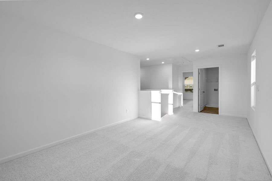 Spacious, unfurnished interior of a new home in Falls Creek, Flowery Branch (Image 16).