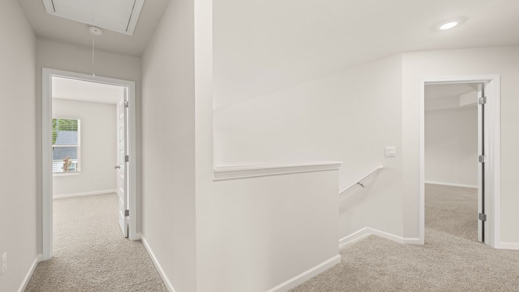 Spacious, unfurnished interior of a new home in Preserve at Dove Creek, Statham (Image 25).