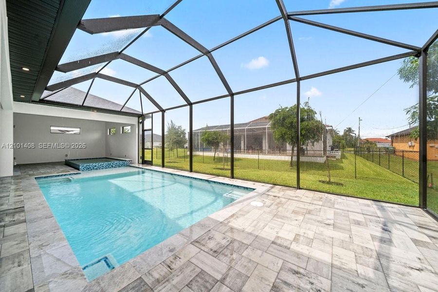 Exterior details and patio area of a home in , Cape Coral (Image 32).