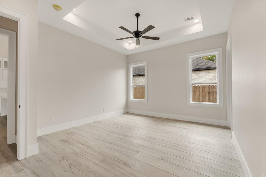 Spacious, unfurnished interior of a new home in , College Station (Image 34).