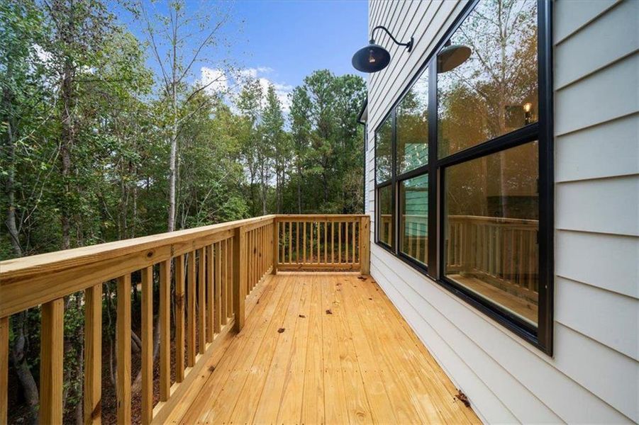 Exterior details and patio area of a home in , Woodstock (Image 4). Exterior details and patio area of a home in , Woodstock (Image 4).