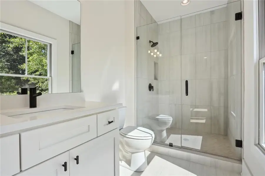 Furnished interior view inside a new home in , Sandy Springs (Image 10).