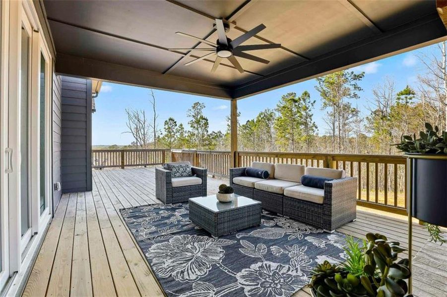 Exterior details and patio area of a home in , Newnan (Image 30).