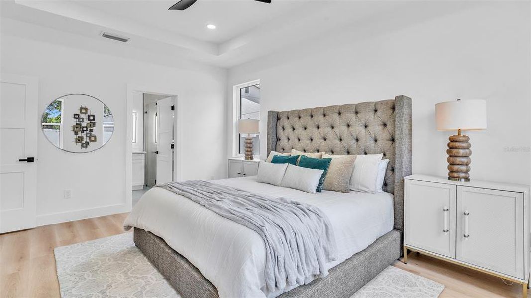 Furnished interior view inside a new home in , St. Petersburg (Image 30).