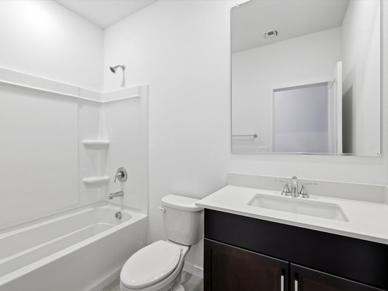 Furnished interior view inside a new home in Entrada Estate Series, Tolleson (Image 9).