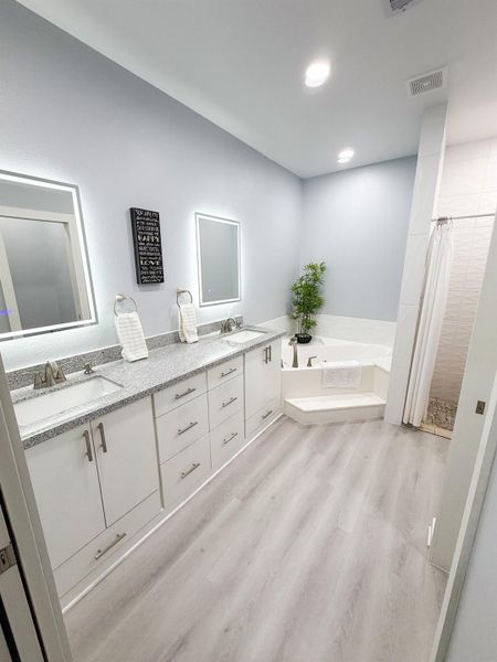 Furnished interior view inside a new home in , Angleton (Image 6). Furnished interior view inside a new home in , Angleton (Image 6).