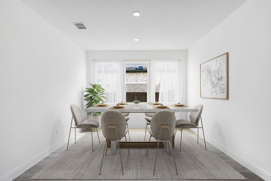 Furnished interior view inside a new home in The Ridge at Northlake 60s, Northlake (Image 5).