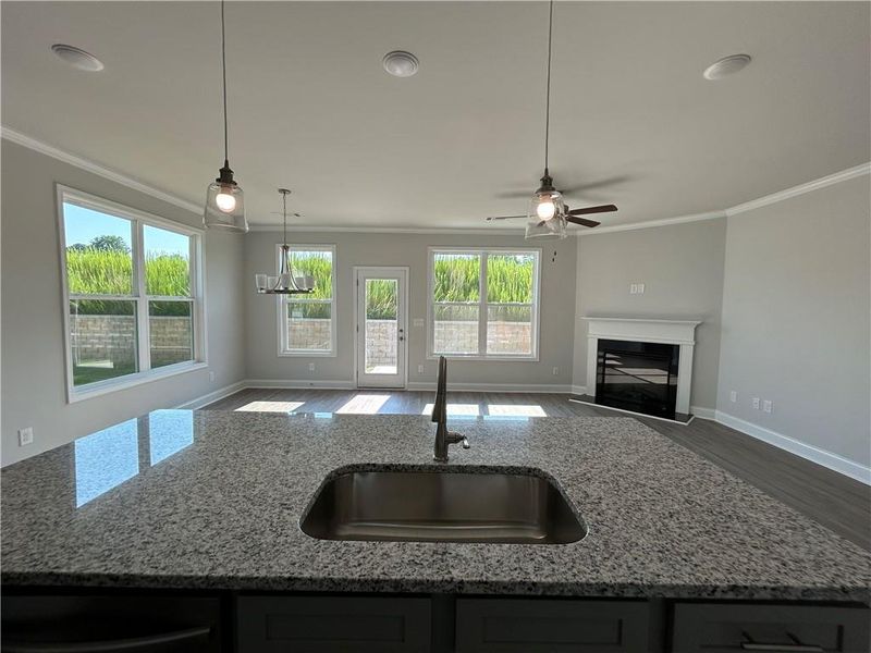 Furnished interior view inside a new home in Somerset at Riverbrook, Gainesville (Image 9).