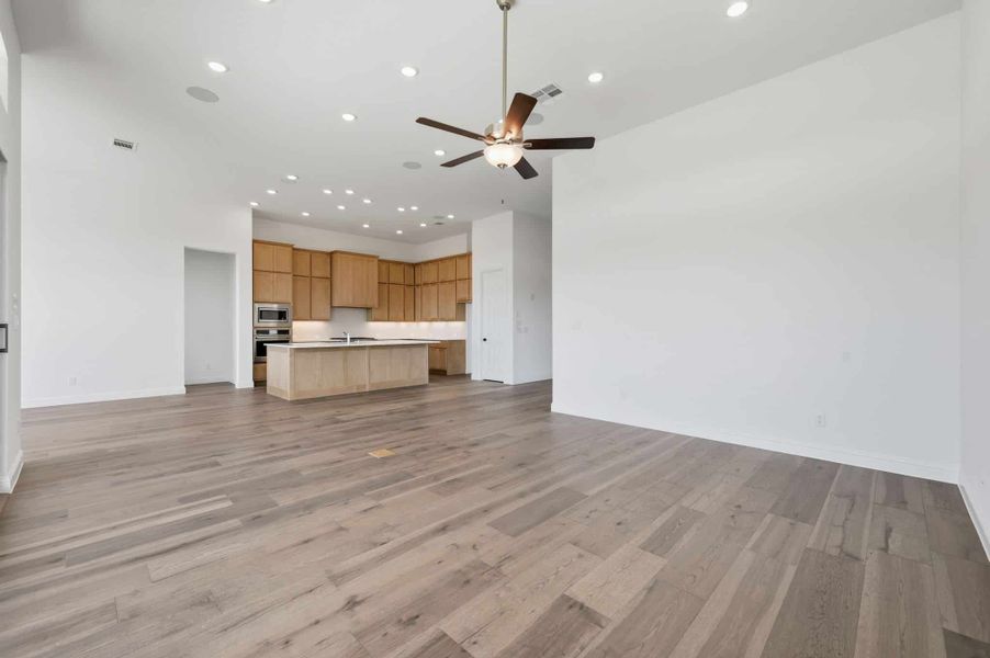 Spacious, unfurnished interior of a new home in Heights at San Gabriel, Georgetown (Image 16).
