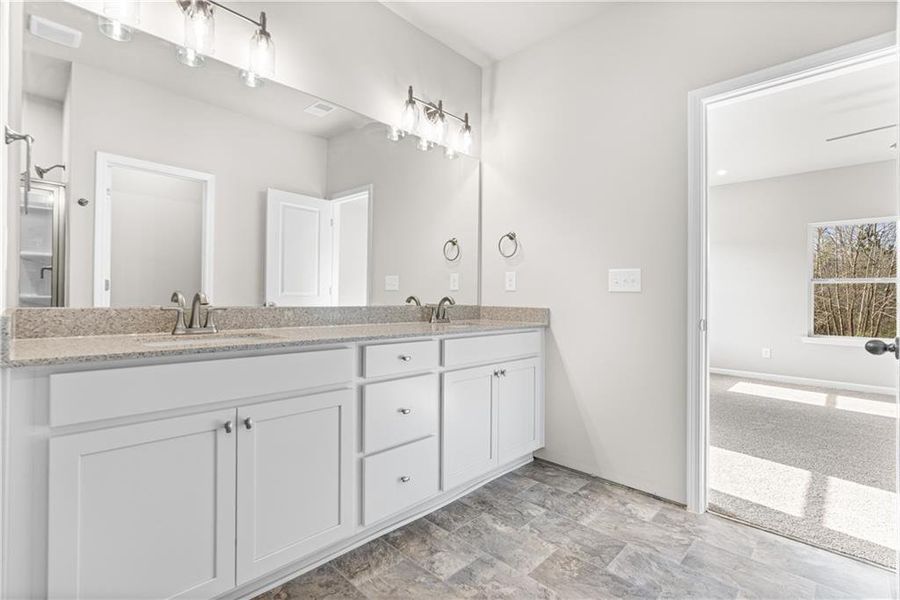 Furnished interior view inside a new home in Maple Village, Adairsville (Image 9).