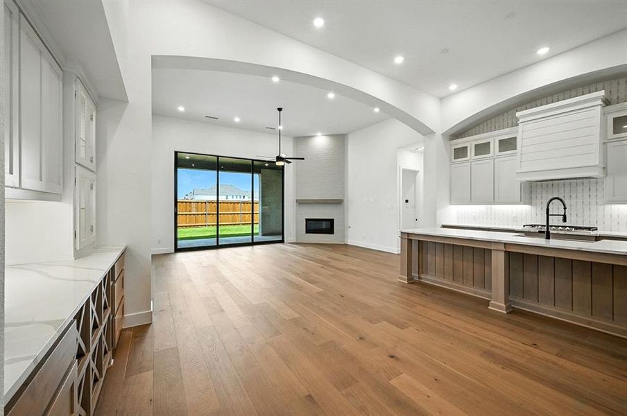 Furnished interior view inside a new home in Mosaic: 60ft. lots, Celina (Image 6).