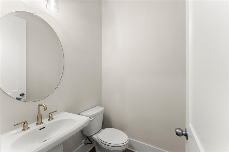 Furnished interior view inside a new home in Hillgrove Preserve, Powder Springs (Image 15).